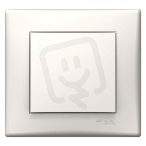 Sedna Spínač jednopólový, řazení 1, Cream SCHNEIDER SDN0100223