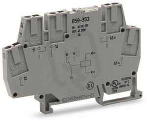 Reléový modul, vstupní jmenovité napětí AC/DC 115 V, 1 přepínací kontakt, šedá