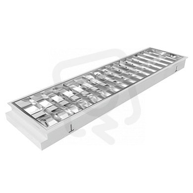 Vestavné zářivkové svítidlo EMILIA LED RETROFIT 2x120cm 12L IP20 NBB 910380606
