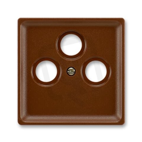 Kryt zásuvky televizní rozhlasové a satelitní 5011C-A201 H3 hnědá Classic ABB
