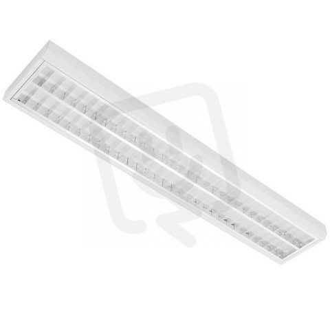 Svítidlo LLL4000, 2x LED 840, 1210mm, lesklá mřížka, přisazené, NONSELV 350mA