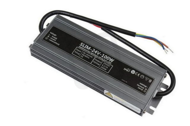 SLIM-24V-100W zdroj IP67 T-LED 05620