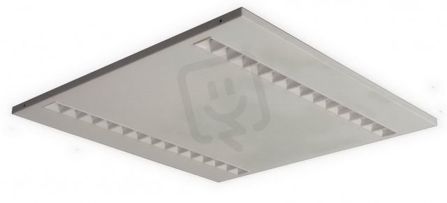 MODUS ES3000 LED 830 vestavný čtverec A m600 2x bílý reflektor optika 80° 500mA