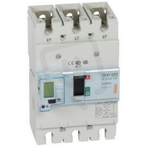 DPX3 250 SG 3P 250A 25KA LEGRAND 420509