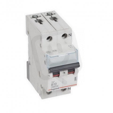 DX3 JISTIČ, 1+N PÓLOVÝ, CHAR. C,6A 6/10 KA LEGRAND 407738