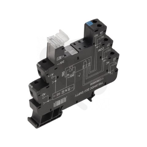 Reléový kontakt samice TRS 12VDC 2CO EMPTY WEIDMÜLLER 1123970000
