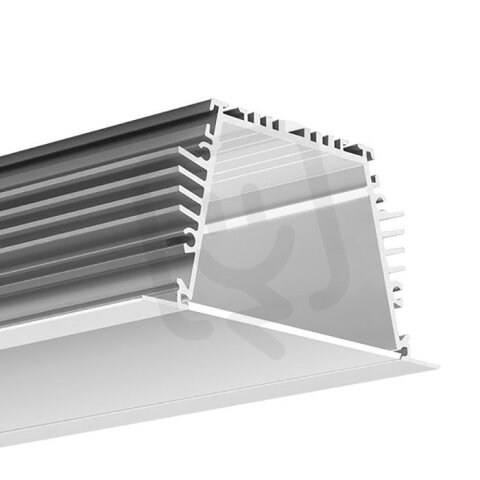 LED hliníkový profil KLUŚ SEKODU stříbrná 1m /B6597_1m/ ALUMIA A06597A_1