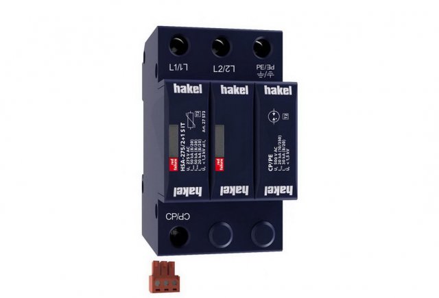 Svodič rázového přepětí HSA-275/2+1 S IT SPD typ 2+3 HAKEL 27573