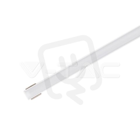 Aluminum Profil 2000 x 17.4 x 7mm Milky, VT-8113 V-TAC SKU3355