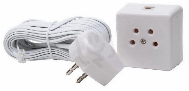 Telefonní přípojovací sada, kabel 10 m,