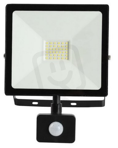 LED Reflektor s PIR čidlem pohybu TOMI SMD 30W 2700lm GREENLUX GXLR020