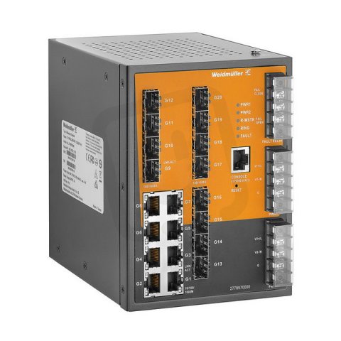 Síťový spínač IE-SW-SL20M-8GT-12GESFP-HV WEIDMÜLLER 2778970000