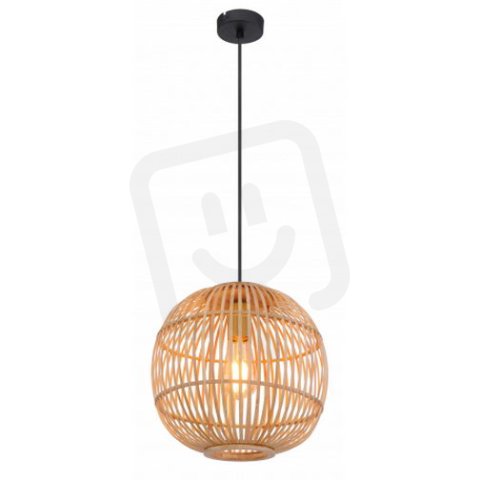 Závěsné svítidlo HILDEGARD černá 1xE27, max. 60W 230V GLOBO 15368H