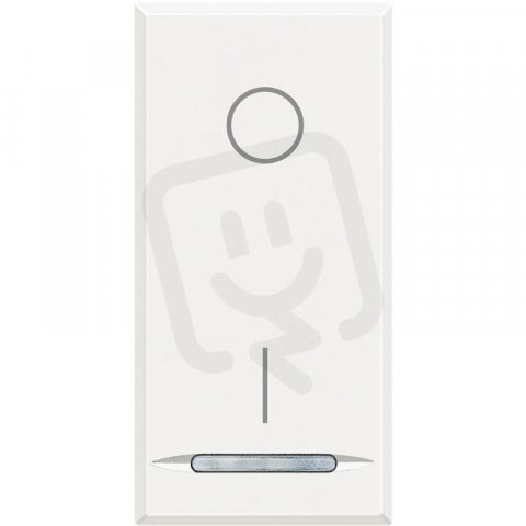 Legrand HD4002 BTAX 2POL.SPÍNAČ 1M BÍLÁ