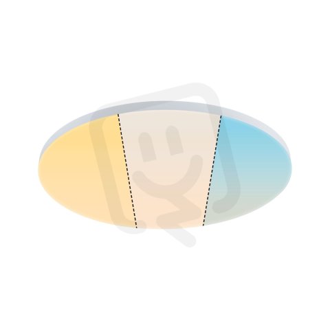LED Panel Velora kruhové 600mm CCT bílá PAULMANN 79894