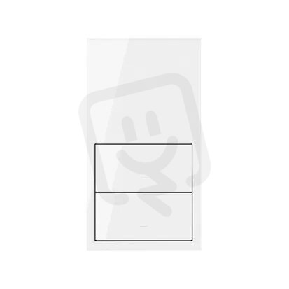 Panel 2- násobný: 2 kryty :3067 bílá KONTAKT SIMON 10020213-130