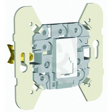 Zásuvka telefonní 21252 SBR 4 kontakty bílá LOGUS90