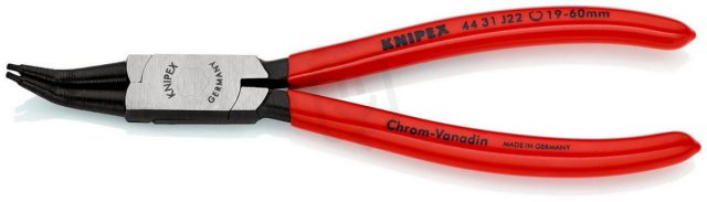 KNIPEX Kleště na pojistné kroužky pro vnitřní kroužky v otvorech úhel 45° 180 mm