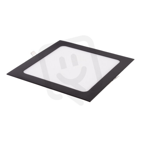 BSN18-LED panel 18W-DW denní bílá čtverec černý T-LED 102117
