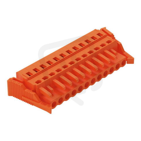 Pružinová svorka CAGE CLAMP 2,5mm2 oranžová 11pól. WAGO 231-311/037-047/035-000