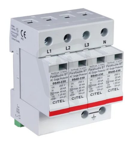 Přepěťová ochrana 2 AC DS44S-230/DE CITEL 46152220