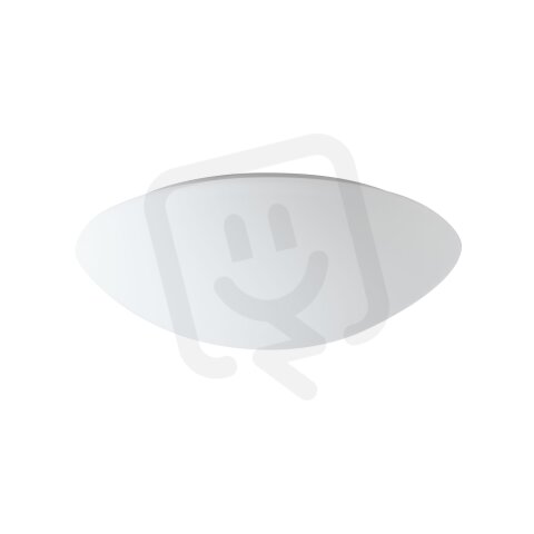 Přisazené svítidlo se skleněným stínidlem AURA 11 2x13W IP44 E27 PIR bílá