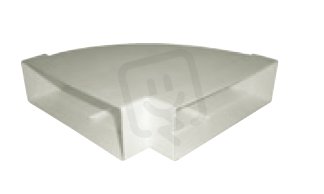 UP-OHP-220x90/90 oblouk horizontální 90° ELEKTRODESIGN 6844956