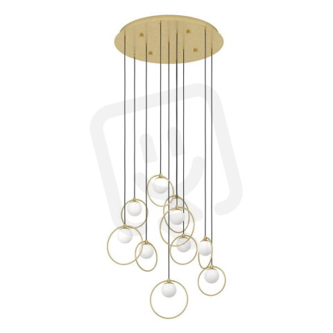Závěsné svítidlo PORTOCOLOM LED O580 MS/WEISS 10X3W EGLO 390345