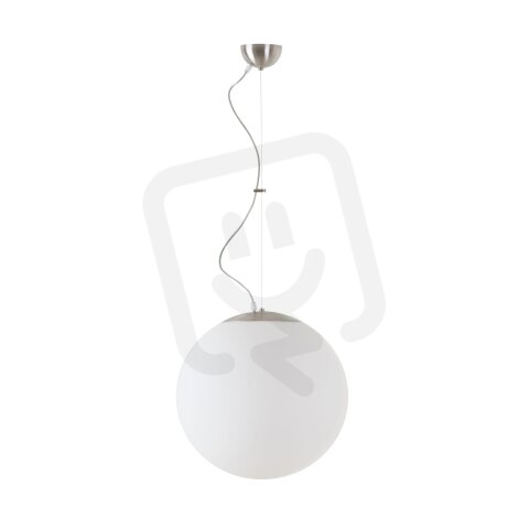 Závěsné svítidlo se skleněným stínidlem ADRIA L3 13W IP40 E27 PIR nerez