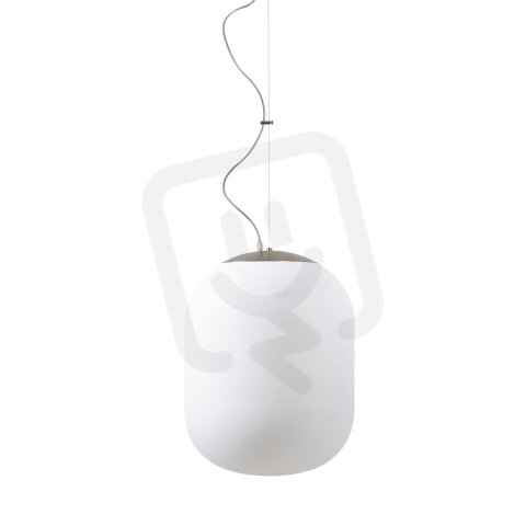 Závěsné LED svítidlo se skleněným stínidlem TANIA L2 HP 59W IP40 DALI 4K nerez