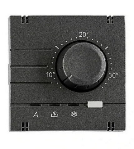Kryt termostatu pro topení/chlazení, analogový, antracit SCHRACK EV113319--