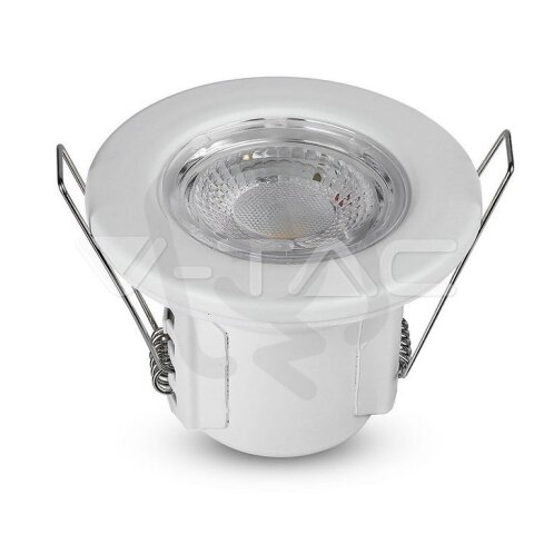 5W LED Fire Rated Downlight White Dimmable 6400K V-TAC SKU8181