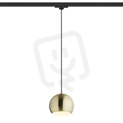 AGNETA pro tříokr. lištu závěsná česaná mosaz 230V E27 40W RENDL R13976