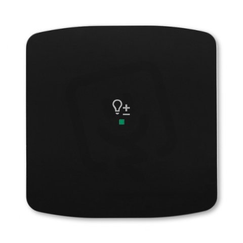 ABB Tango Kryt 1násobný symbol stmívání černá 6220A-A01004 N