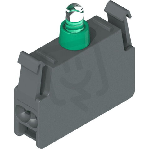 LED kontrolka - 120 V; AC/DC; Pružinová
