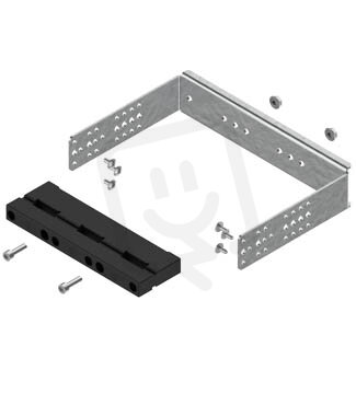 Podpěra pro vertikální 3P přípojnice (60mm BBS) na WP-A konzoli ETI 001341700
