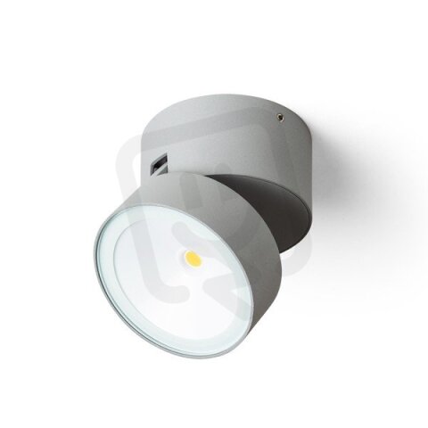 FLAVIO R přisazená světle šedá 230V LED 6W 110° IP54 3000K RENDL R14200