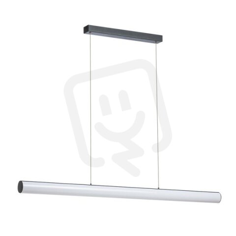 RIVIER LED I závěsná  černá/mléčný akryl 230V LED 24W  3000K RENDL R14495