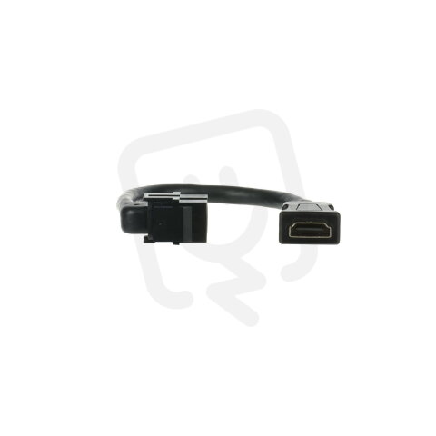 Zásuvka HDMI (keystone s kabelem), černá, 0229/33-500 ABB 2CKA000230A0496