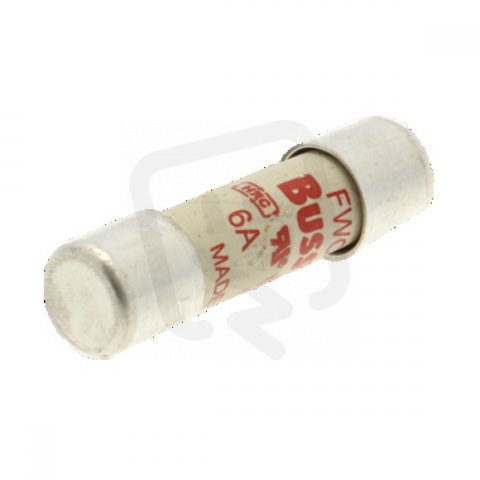 Ultra rychlá válcová pojistka Eaton FWC-6A10F 10x38mm, 600V AC / 700V DC, 6A