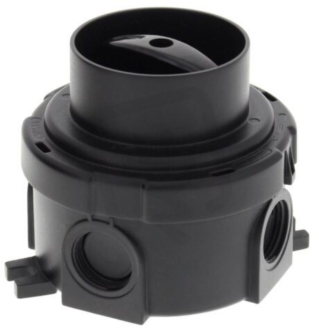 Krabice rozvodná COMBI 304 SWITCH RS/6-1 PP BK otočný přepínač 1pólový 10110649