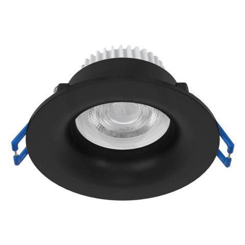 Vestavné svítidlo SALABATE LED-CCT d88 5W IP65 černá EGLO 902273