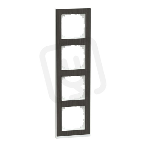 Krycí rámeček, Merten M-Pure Decor, čtyřnásobný, Oak SCHNEIDER MEG4040-3674