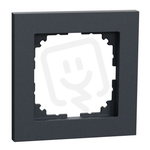Rámeček, Merten M-Pure, jednonásobný, Antracit SCHNEIDER MEG4010-3614