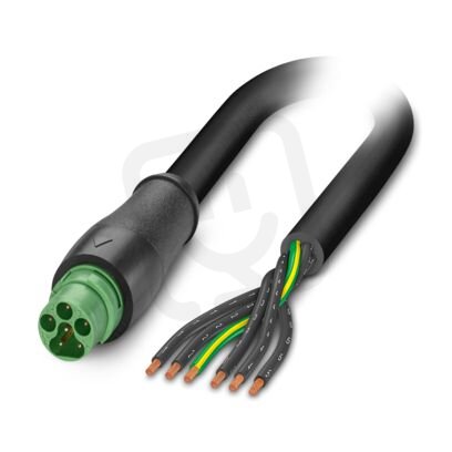 Napájecí kabel SAC-6P-S15MS/ 5,0-PUR PE PHOENIX CONTACT 1514495