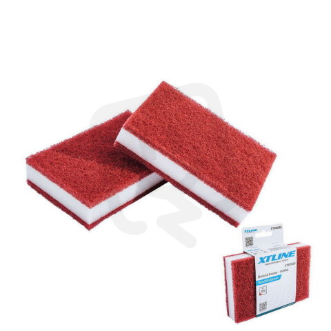 Brusná houba měkká 150x100x30 mm, zr. 120 XTLINE XTB10120
