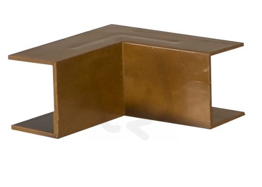 Úhel vnitřní 15x10mm, imitace dřeva tmavá MALPRO 31510-8835