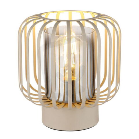 Stolní lampa ALFRED písková 1xE27, max. 40W 230V GLOBO 15758T