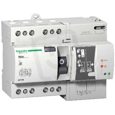 Schneider 18268 Pr. chránič s opětným zapnutíms 4P 63A 30mA A
