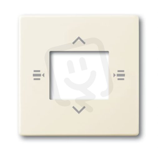 ABB KNX Kryt pro prvek ovládací 6násobný slonová kost 6108/61-82-500